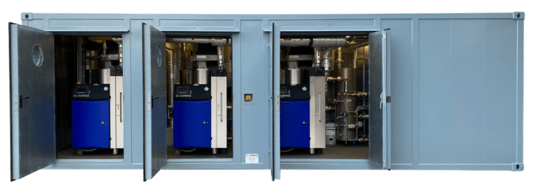 JUMAG Dampferzeuger Containerdampfanlage
