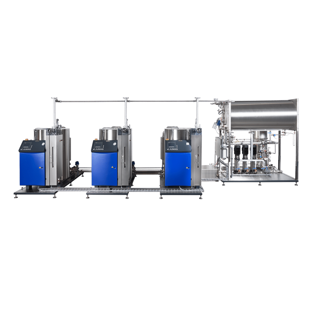 JUMAG Dampferzeuger Mehrfachdampfanlage