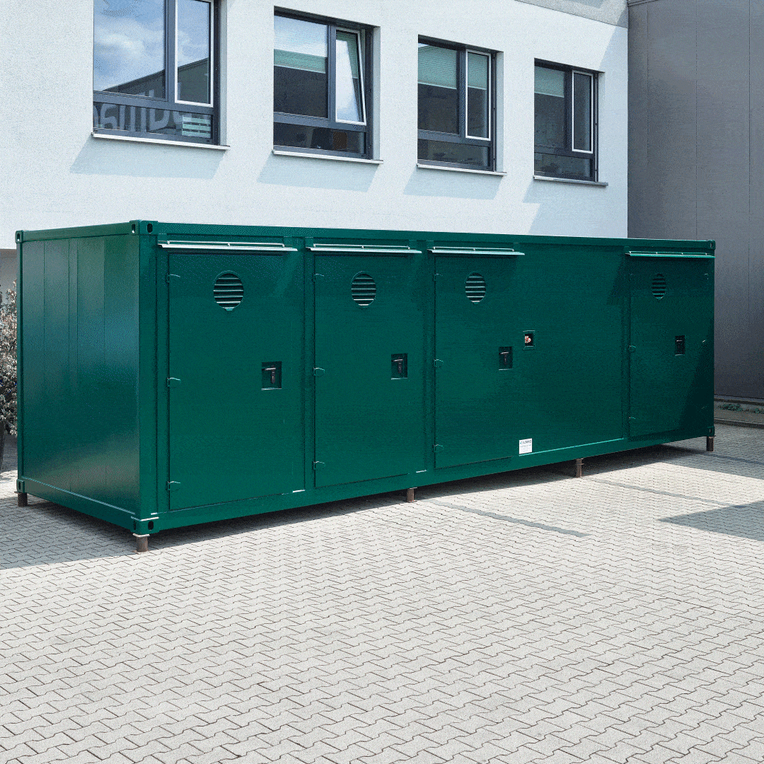 JUMAG Dampferzeuger Containerdampfanlage