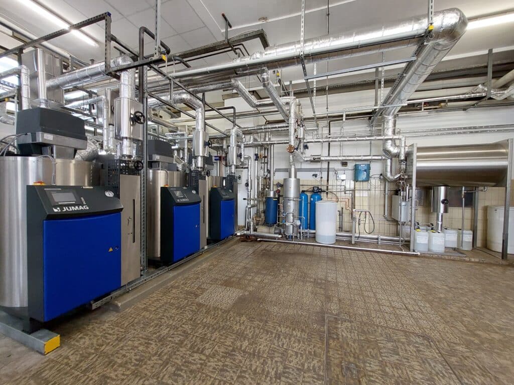 JUMAG Dampferzeuger DG560 im Einsatz bei NextPharma